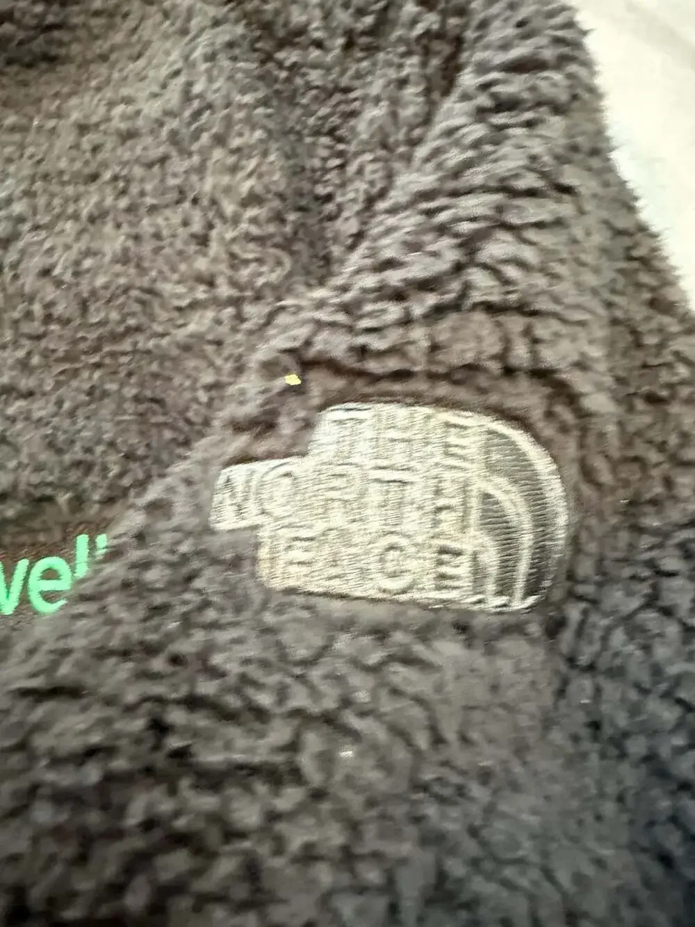 The North Face Full-Zip Sherpa Fleece Jacket with Everlywell Logo Embroidery